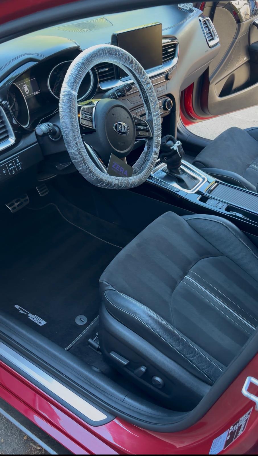 Kia GT-Line Innenraum frisch gereinigt